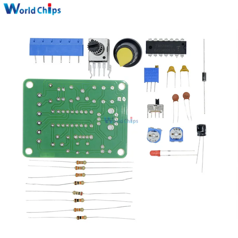 Generatore Segnale Fai Da Te Kit Generatore Di Segnali ICL8038 - Modulo Fai- Da-te Per Onde Sinusoidali, Quadre E Triangolari Icl8038 Onde Sinusoidali