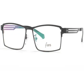 

MONGOTEN Business Men Fashion Ultralight Full Rim Alloy Prescription Lens Optical Eyewear Frame Black Presbyopia Eyeglasses