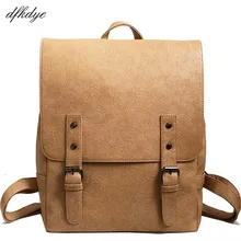 Teenagers Girls Leisure Backpacks Female Travel Rucksack Large Capacity Women Backpack Vintage Pu Leather School Bags For Teenagers Girls Leisure Backpacks Female Travel Rucksack Large Capacity Women Backpack Vintage Pu Leather School Bags For