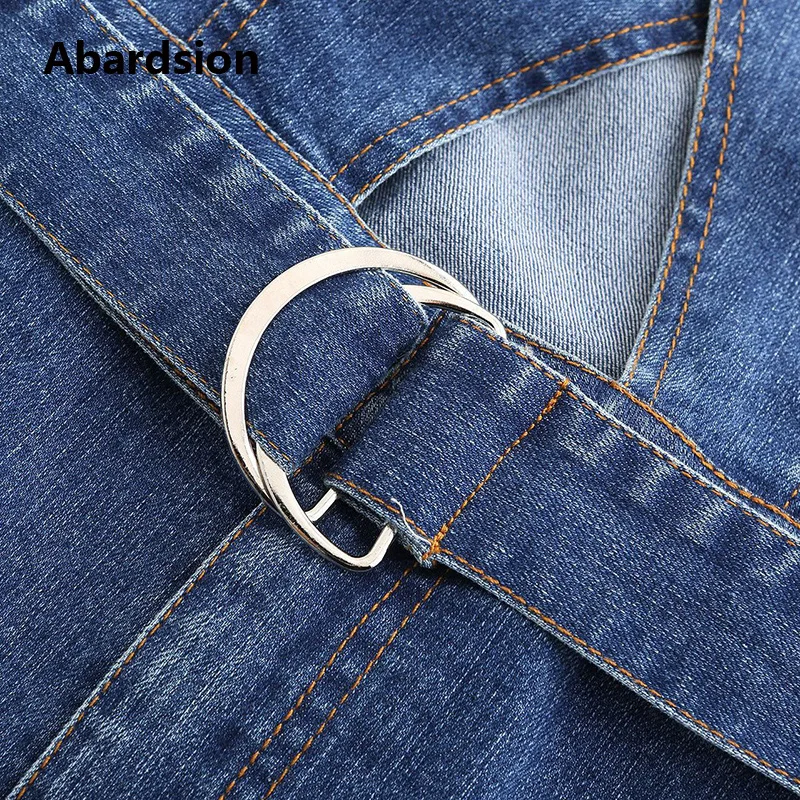 Abardsion Vogue Women Denim Playsuit Cotton Halter Jumpsuit Rompers Sashes Slim High Waist Shorts Jeans Overalls Playsuits Abardsion Vogue Women Denim Playsuit Cotton Halter Jumpsuit Rompers Sashes Slim High Waist Shorts Jeans Overalls Playsuits