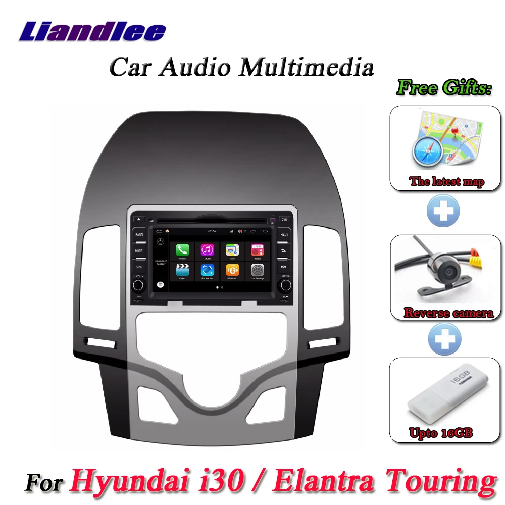Top Liandlee For Hyundai i30 / Elantra Touring Auto AC Stereo Radio Camera Wifi BT DVD Player GPS Map Navi Navigation Android System 1 Top Liandlee For Hyundai i30 / Elantra Touring Auto AC Stereo Radio Camera Wifi BT DVD Player GPS Map Navi Navigation Android System 1