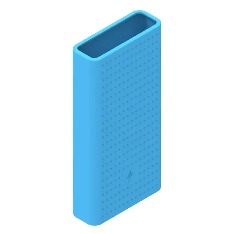 Portable Silicone Protective Case Cover Skin Shell for Xiaomi 20000mAh Mobile Power Bank 2nd Generation Accessories