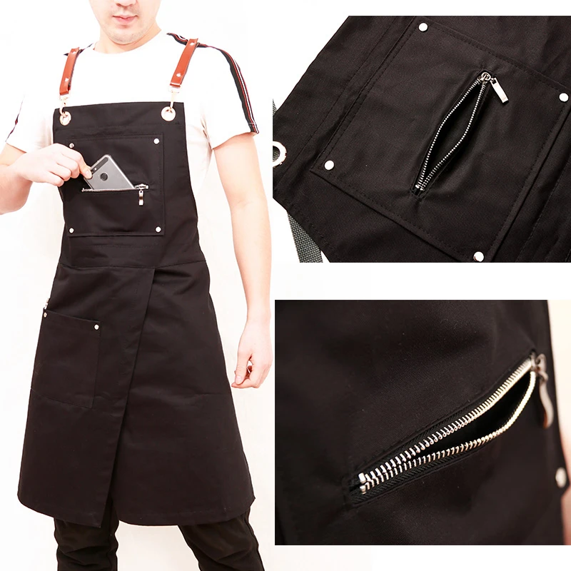 male cooking apron