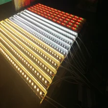 Алюминий светодиодный шайбы стены 36 W IP65 затемнения 0-10 V здание медиа-фасад архитектурного освещения AC85-260V наружного освещения