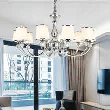 Modern Lustre Chrome Metal Led Chandeliers Lighting Crystal Living Room Led Pendant Chandeliers Lights Bedroom Led Hanging Light Modern Lustre Chrome Metal Led Chandeliers Lighting Crystal Living Room Led Pendant Chandeliers Lights Bedroom Led Hanging Light