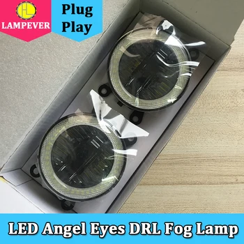 

Auto LED Angel Eyes Daytime Running Light Car Projector Fog Lamp For Suzuki Grand Vitara 2006-2009 2010-2017,3 IN 1 Functions