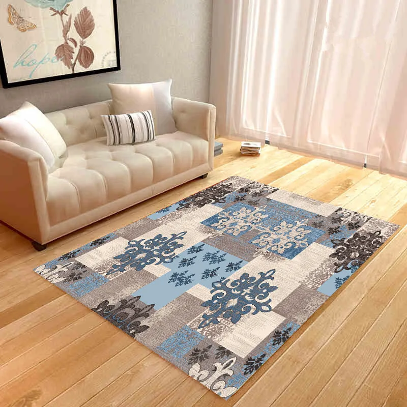Modern simple Pastoral style carpets for Living room bedroom Mat Coffee table rug Bedside Thicken Carpet High-end custom Rugs