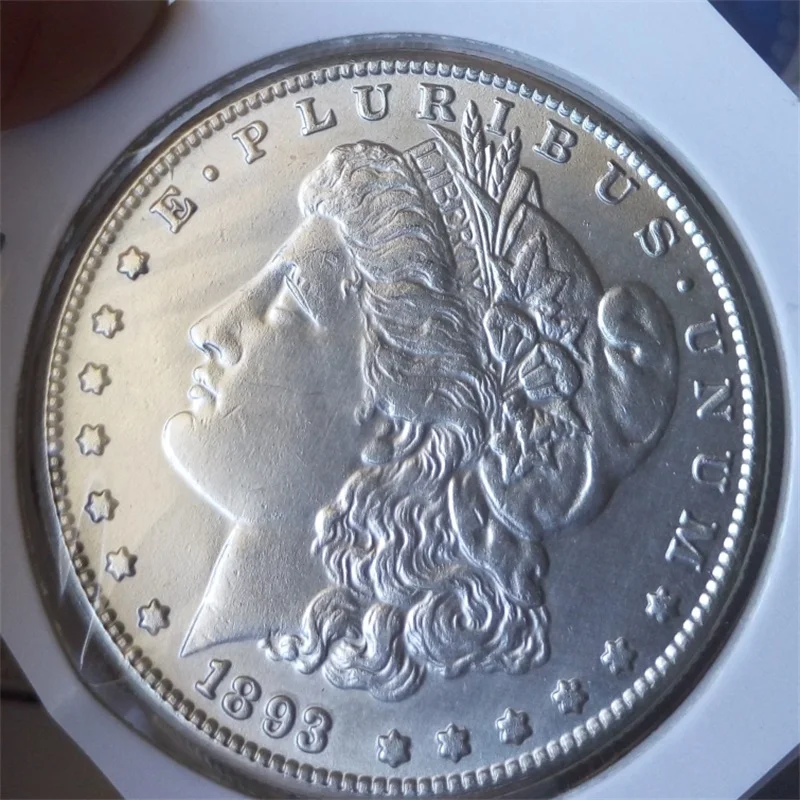 

90% silver Date 1893-CC Morgan Dollars copy coins -Free Shipping
