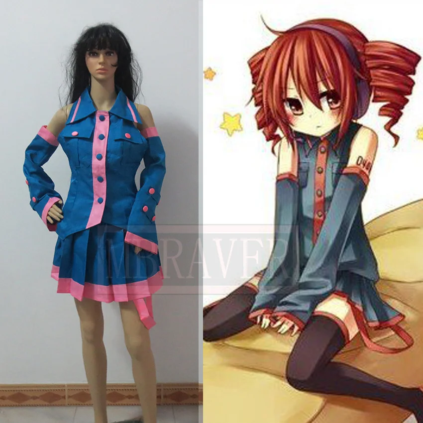 Anime Cosplay Kasane Teto Vocaloid Cosplay Costume For Halloween Costume Tree Costume Cartooncosplay Itachi Aliexpress