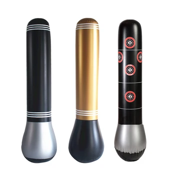 

Indoor Outdoor Inflatable Boxing Sandbag Fitness Sports Muay Thai Trainning Punching Bag Boys Body Building Tools Dropshipping