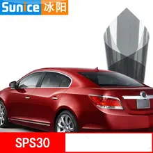 SUNICE Автомобиль Стайлинг серый Sputter Солнцезащитная пленка 30% VLT термоизоляционные наклейки на окно пленка автомобильная сторона/заднее лобовое стекло 152 см x 50 см