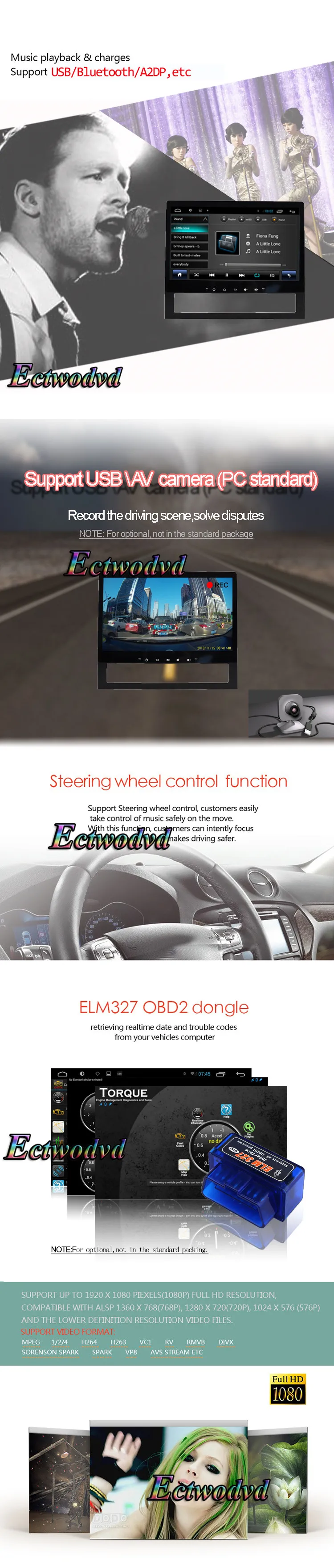 Perfect Ectwodvd 9inch Octa Core Android 8.1 Car DVD GPS Navigation Radio Stereo for Toyota Land Cruiser 200 2016- Car DVD Player 12