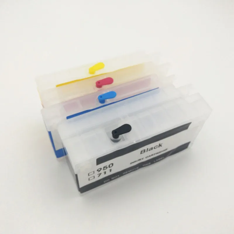 Vilaxh Empty Refillable for HP953 953 XL ink cartridge for hp 953 954 955 952 Without 5
