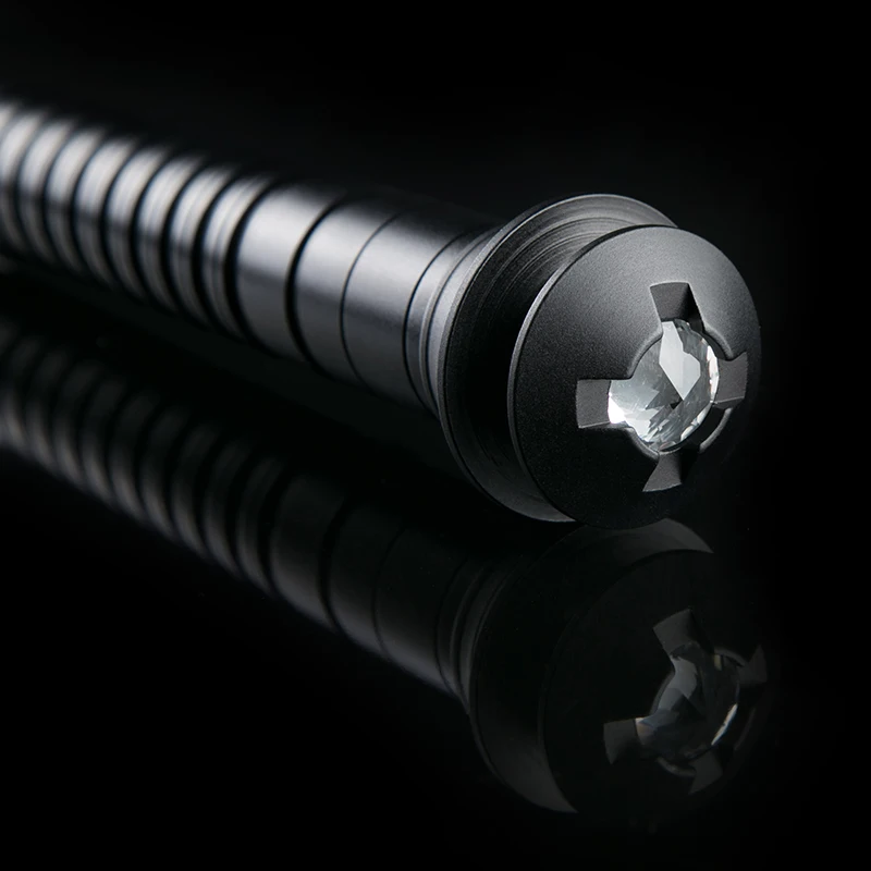 LGT luz LED Saber fuerza FX sable láser con sonido y luz y empuñadura de Metal guerras espada de juguete para los niños - 4