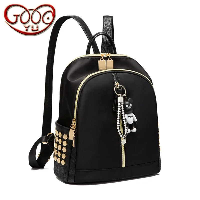 

Ladies fashion backpack tide Korean version of the wild backpack Oxford cloth nylon water repellent bags