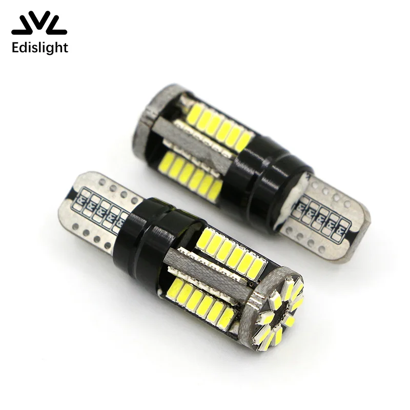 Edislight Canbus T10 194 W5W 54SMD светодиодные лампы для парковки нет ошибок для Mercedes Benz W124 W164 W202 W203 W204 W210 W211 W220 W222