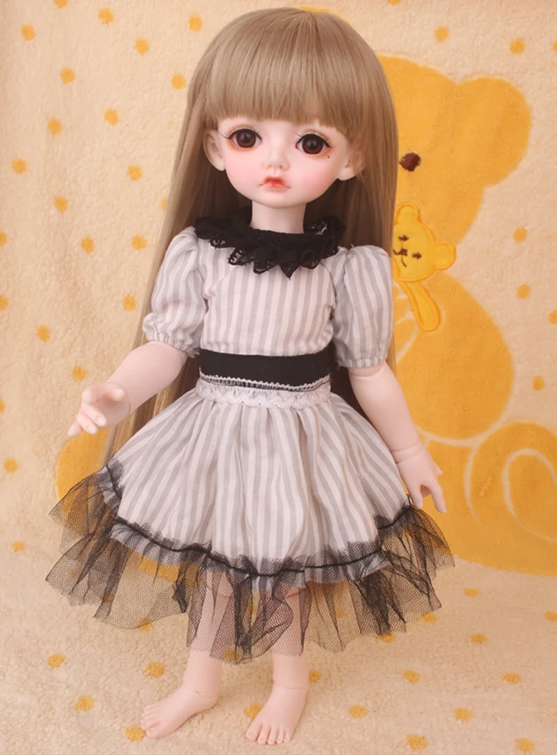 1/3 1/4 1/6 BJD Кукла SD милое платье Одежда DIY BJD платье для девочек подарок на день рождения