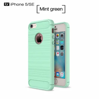 

30pcs/lot,Phone cases for Apple iphone 5s/SE,carbon fiber rugged armor TPU slim protective cover for iphone 5s/SE,4.0 inch