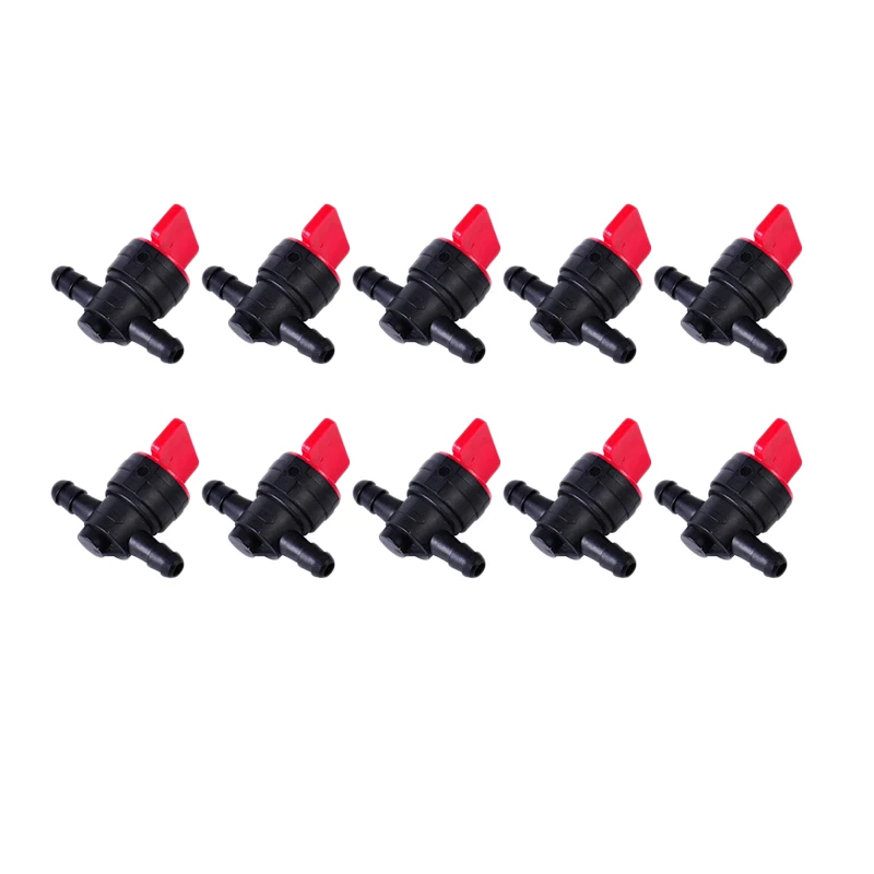 

10pcs Straight Fuel Gas Cut-Off Shut-Off Valve For BRIGGS & STRATTON Tools
