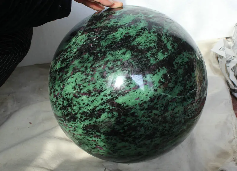 43.9kg 96.7LB 11.77" Large Natural Rare Green Ruby Zoisite Gem Stone