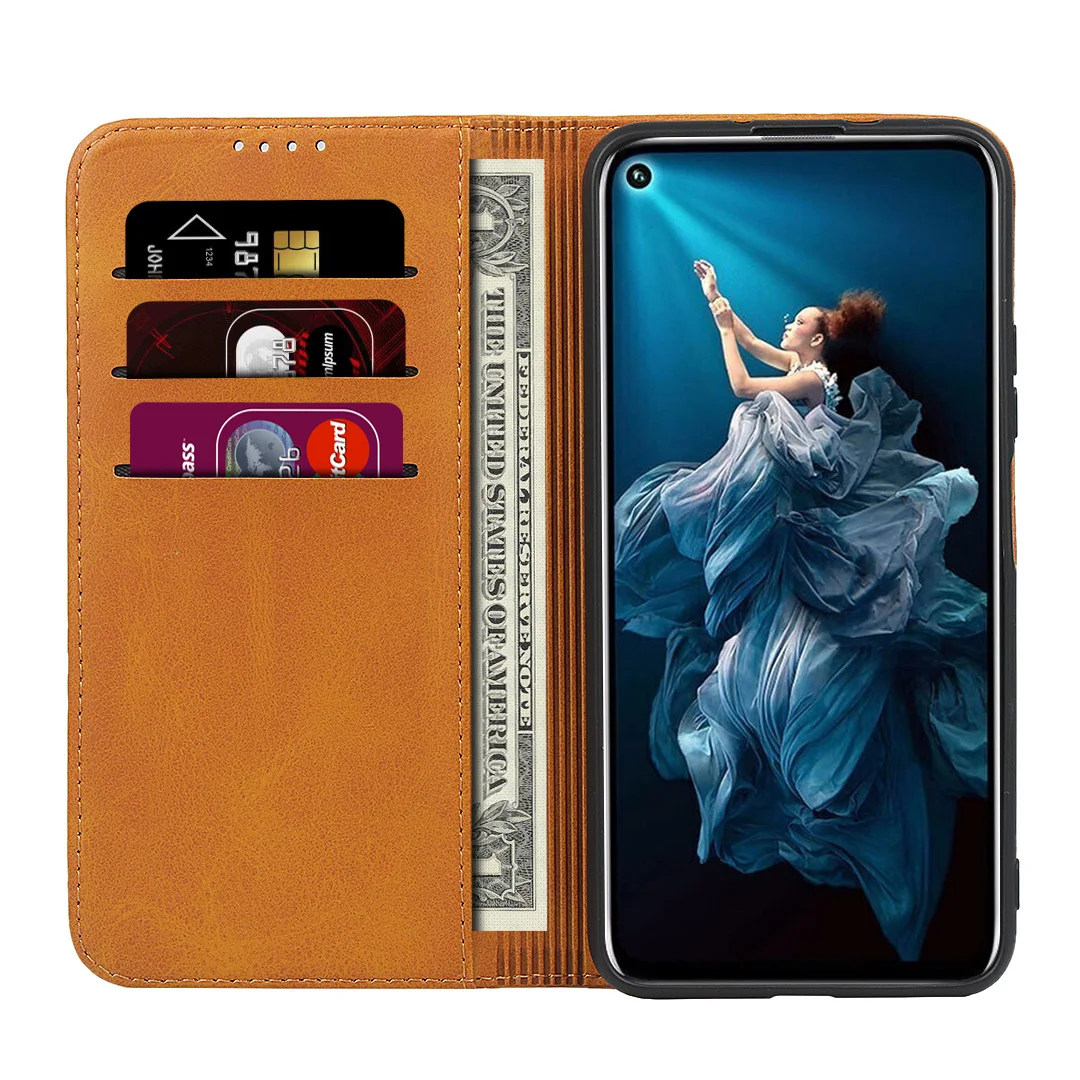 Capa de Couro para Huawei Honor 20 Capa Dobrável com Suporte para Cartão Estojo de Atração Magnética Capa para Huawei Honor 20 Pro Honor 20 Estojos dobráveis 15 Telefonia e Comunicação