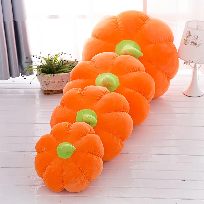 

Pumpkin Plush Stuffed Doll Soft Toy For Children Baby Kids Cushion Sofa Bed Vegetables Pillow Halloween Christmas Gift