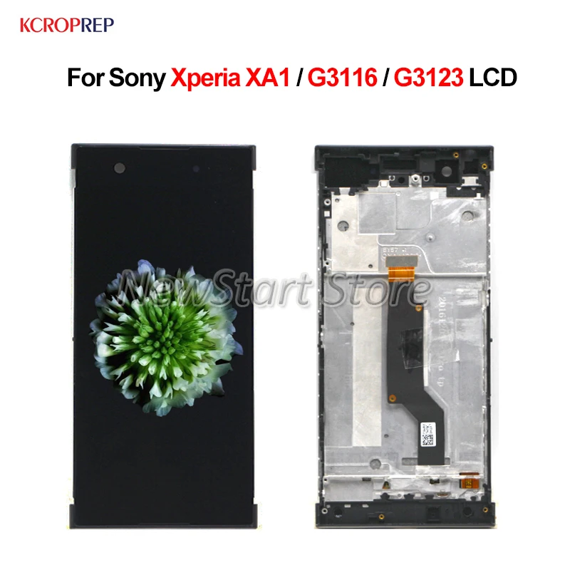 Для Sony Xperia XA1 G3116 G3123 ЖК-дисплей кодирующий преобразователь сенсорного экрана в
