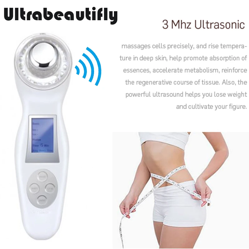 3mhz Ultrasound Ultrasonic Deep skin Pores Cleaning Nutrition Infusion