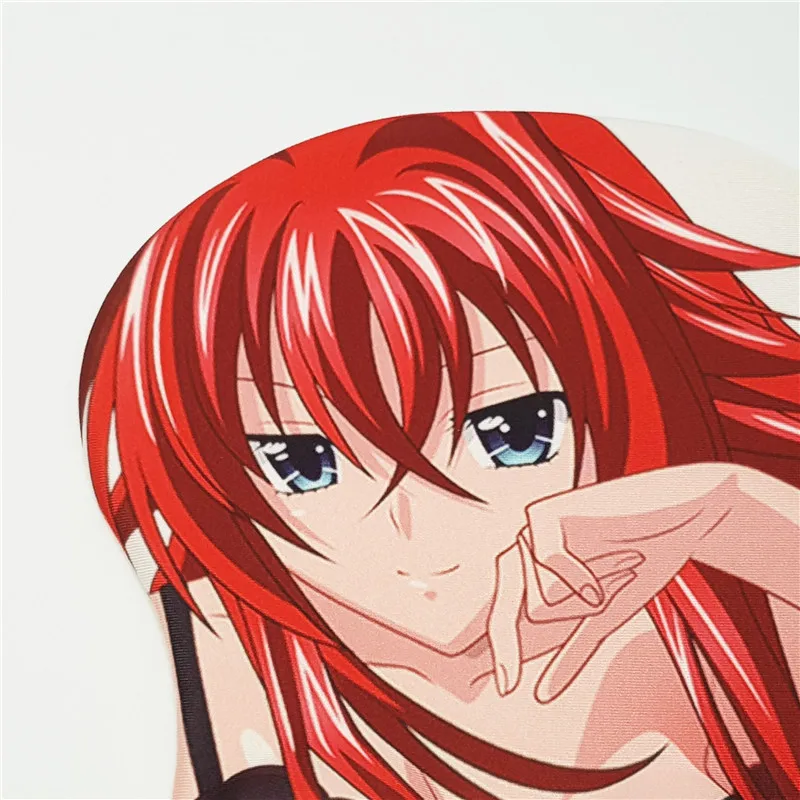 Anime High School DXD Rias MousePad 3D Butt Silicone Wrist Rest Mouse Pad Mat