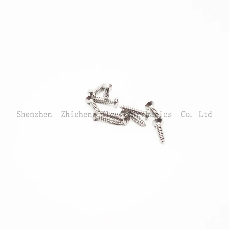 

10pcs Sheet Metal Screws Flat Head for Phillips Drive Self tapping 4 x 20mm