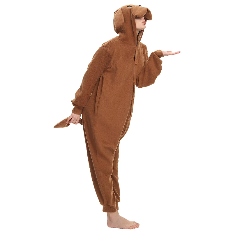 Teddy Dog adult onesie pajamas