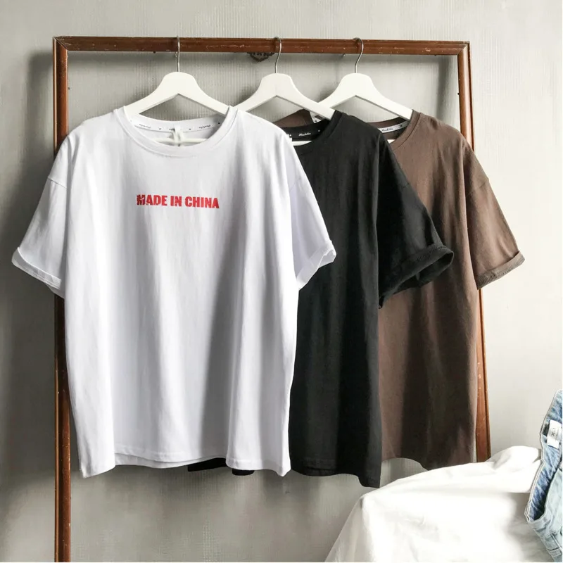 Summer New T Shirt Men's Fashion Letter Printing Casual O-neck Short-sleeved Tshirt Man Streetwear Hip-hop Loose Cotton T-shirt Summer New T Shirt Men's Fashion Letter Printing Casual O-neck Short-sleeved Tshirt Man Streetwear Hip-hop Loose Cotton T-shirt