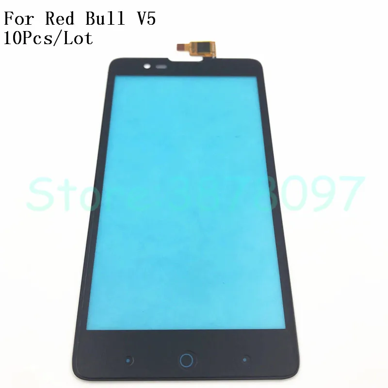 10 шт./лот оригинальный 5 0 дюймовый сенсорный экран для ZTE Red Bull V5 U9180 V9180 N9180
