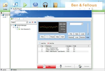 

Ben & Fellows 540101 IP System Manager Software IP PA system