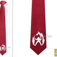 Супер Саян Гоку Dragon Ball Z Мужские жаккардовые тканые узкие 2," галстук 6 см галстук вечерние галстук для жениха запонки LK072M