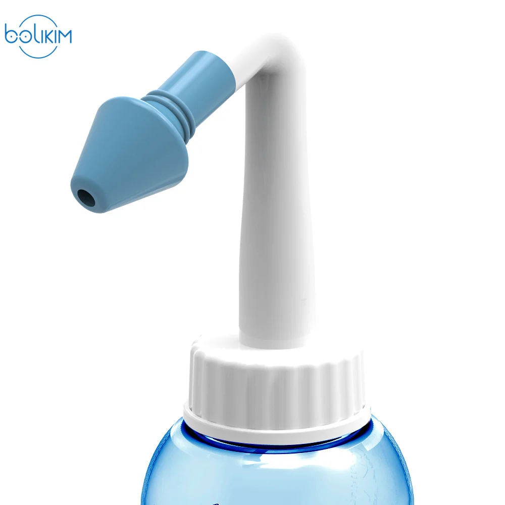 Очиститель носа BOLIKIM Neti Pot назальный ирригатор для Горшочек мытья салиновая