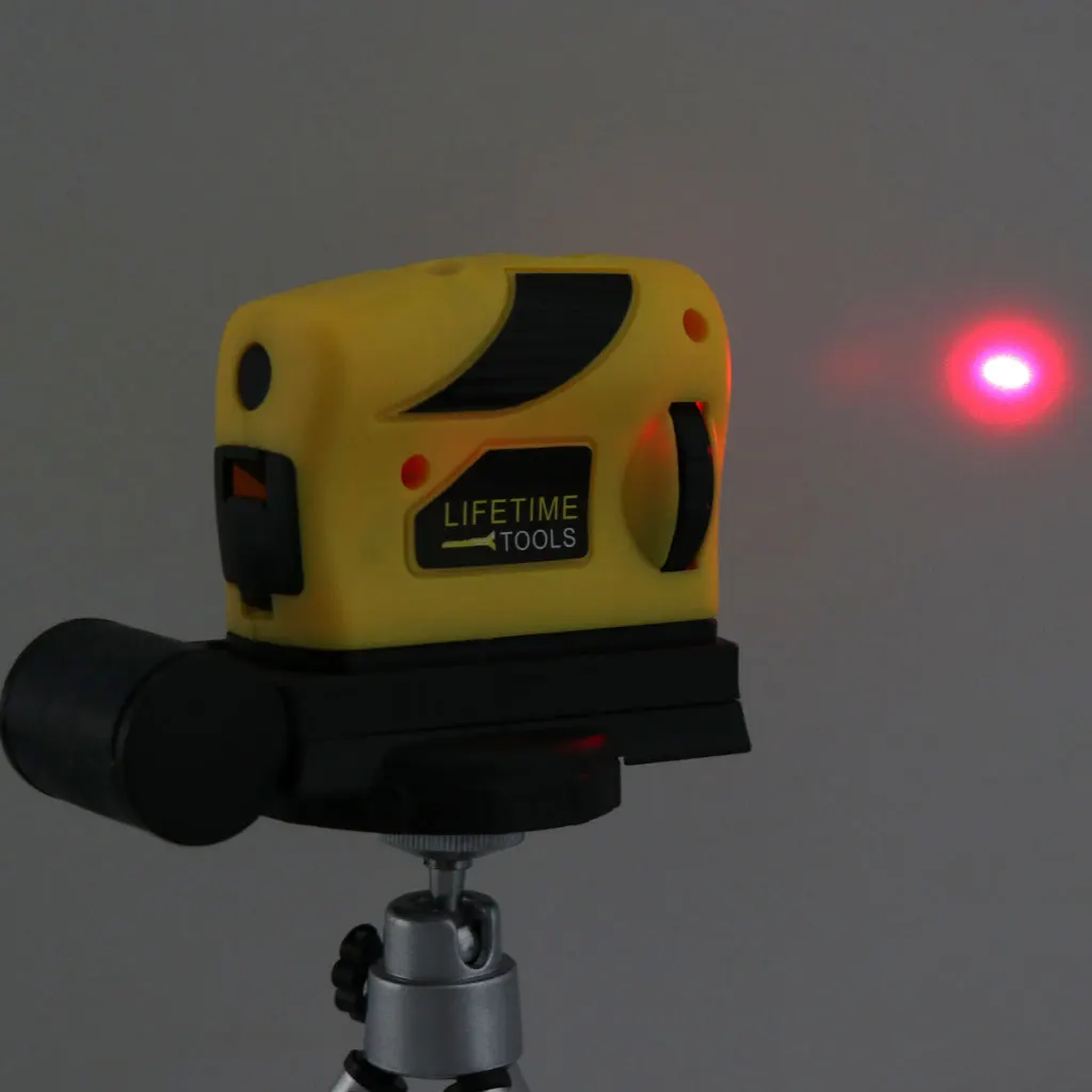 360° Laser Level Self-Levelling 2 Line 1 Point Horizontal & Vertical Red Measure