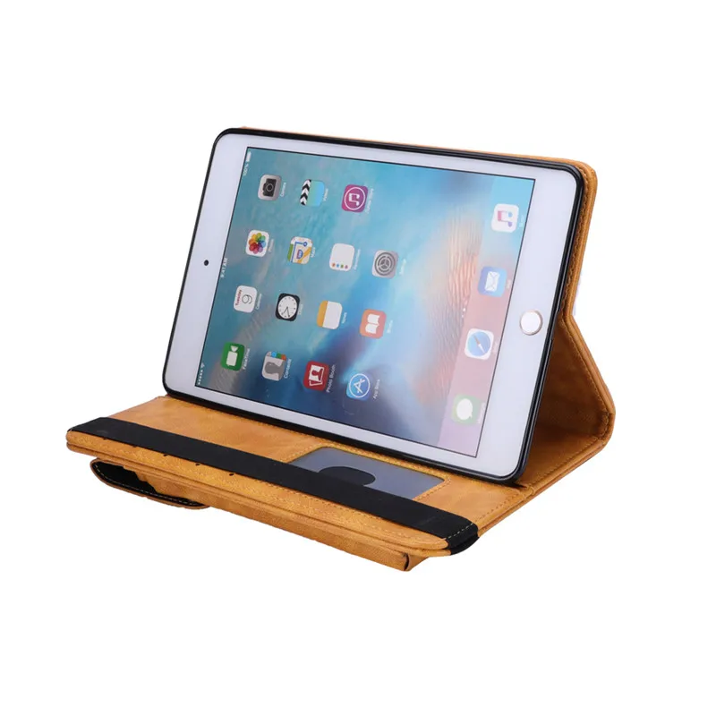 Премиум PU кожаный чехол-подставка для Apple iPad mini 123 7,9 "Smart Cover Fundas для iPad mini 4 7,9 дюймов с держателем карандаша + стилус