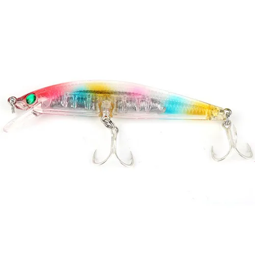 TUYA 1pcs Minnow Fishing Lure 10cm 25.5g Lifelike Bionic fish Artificial Bait Wobbler sinking Hard Bait Carp Tackle dog walking - Цвет: 48-4