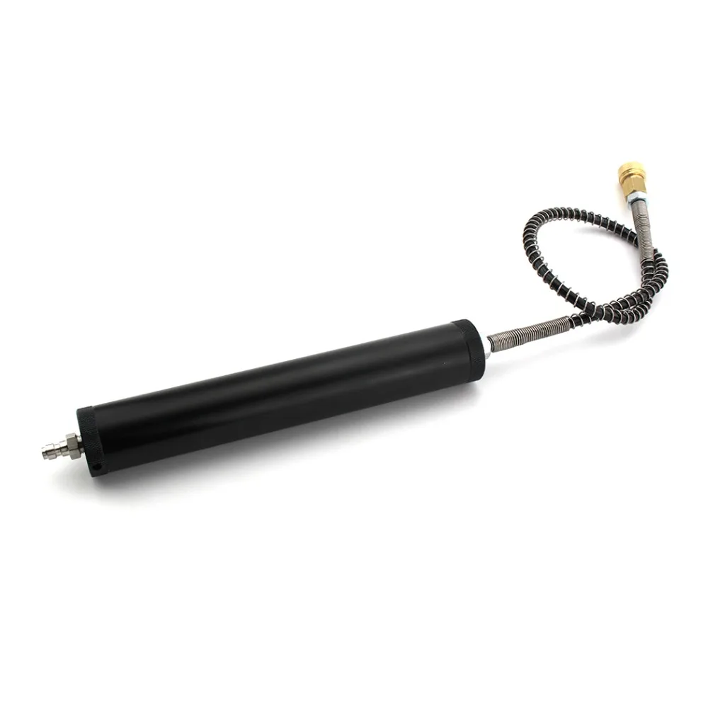 

PCP Paintball Airforce Hand Pump Water-Oil Separator with Quick Coupler 50cm High Pressure Hose Extra Size Black 300bar 4500psi