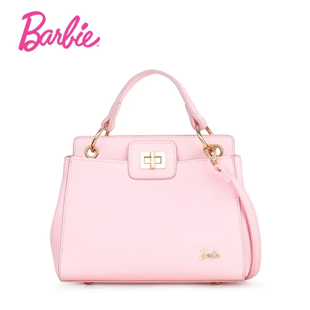 Barbie New Arrival Hard Pu Leather Women Handbags Female Fashionable Barbie New Arrival Hard Pu Leather Women Handbags Female Fashionable Commuter Bag Messenger Shoulder Handbag
