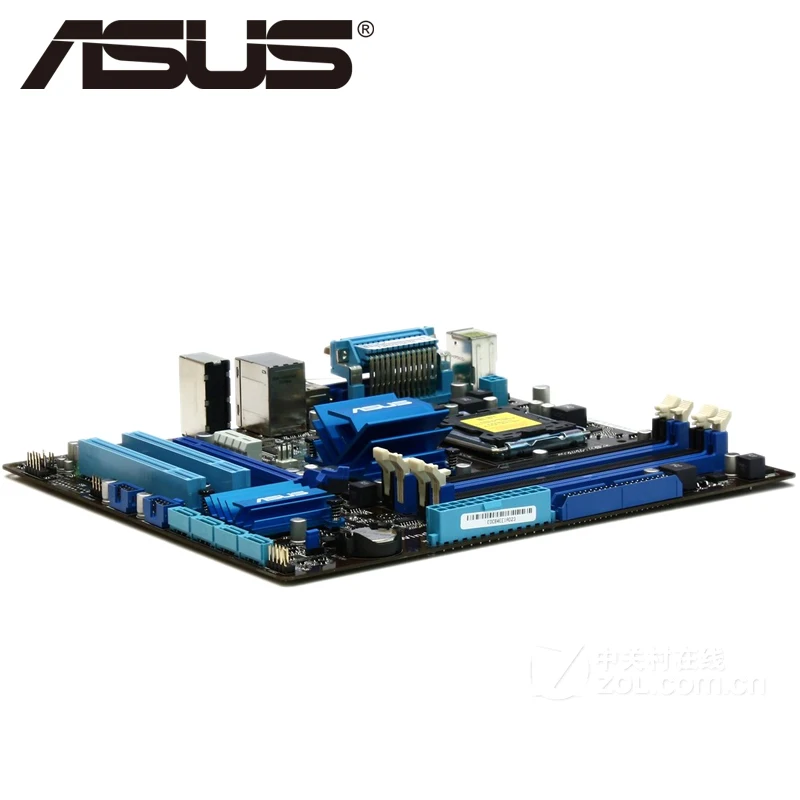 Asus P5G41C M LX настольная материнская плата G41 Socket LGA 775 Q8200 Q8300 DDR2/3 8G u ATX UEFI BIOS