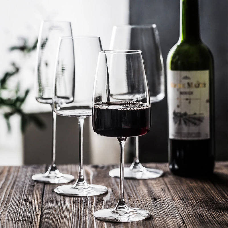 Европейский бессвинцовый кристаллический стеклянный бокал для вина, бокал для красного вина, домашний белый бокал для вина, бокал для шампанского, сверкающий бокал для питья