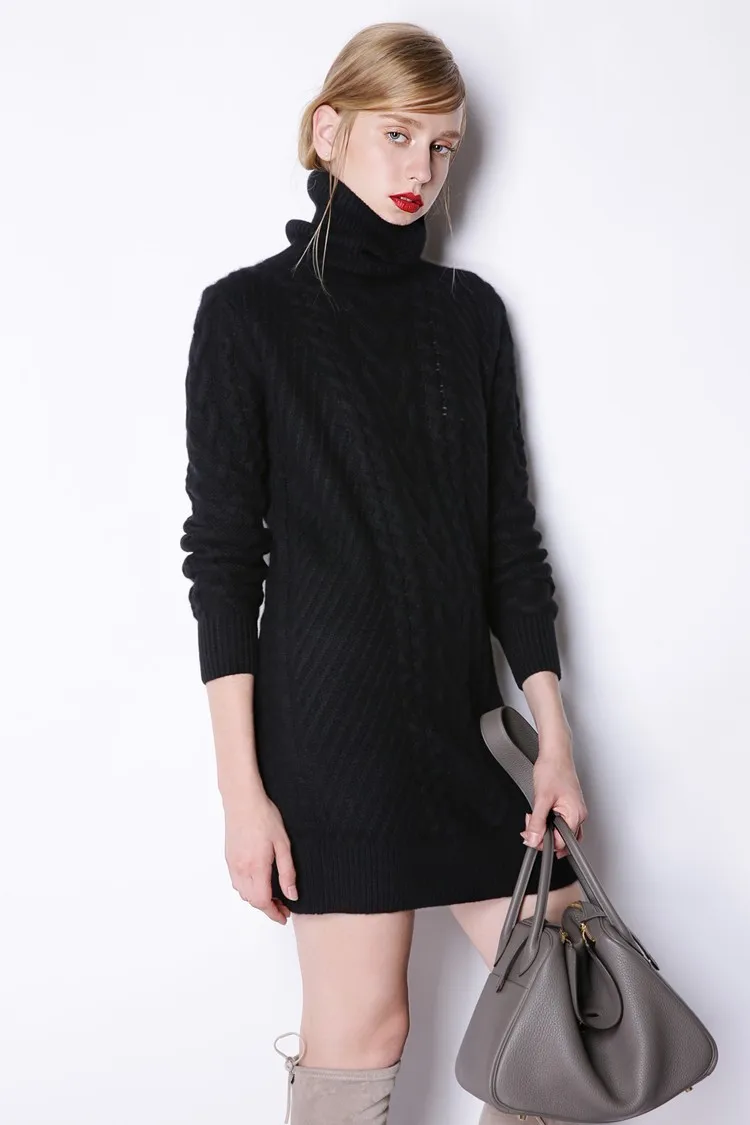 Long Femmes Pull marron gris bourgogne Noir xPAPwqdZ