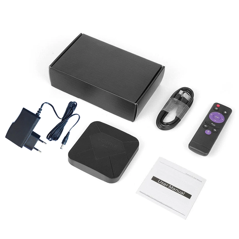 Vorke Z7 Android 9.0 TV Box IPTV Smart TV Box Allwinner H6 Quad Core 1.8GHz 6K HDR 2G4G RAM 32G64G ROM HDMI WiFi USB3.0 Clock (10)