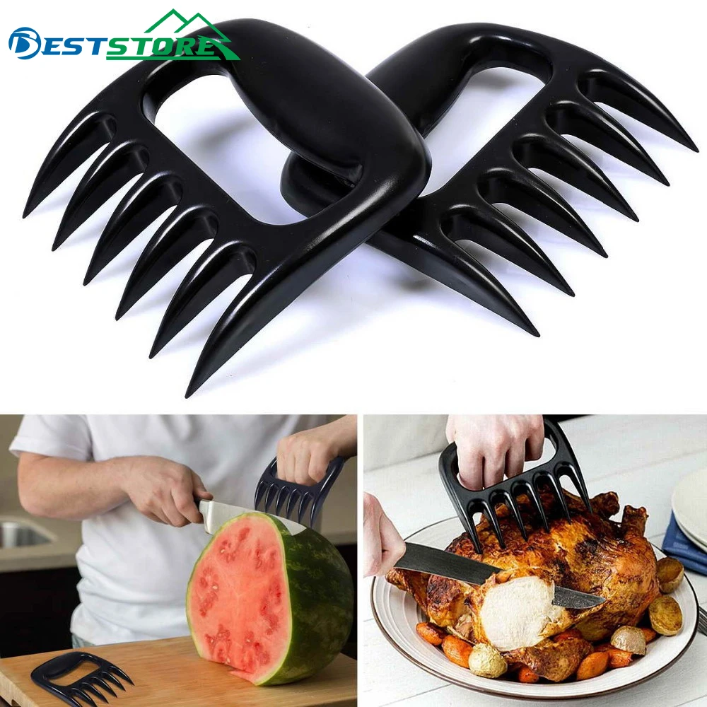 

Meat Distributor BBQ Barbecue Tool Bear Claw Meat Divider Bear Claw Fork Bear Claw Meat Ripper