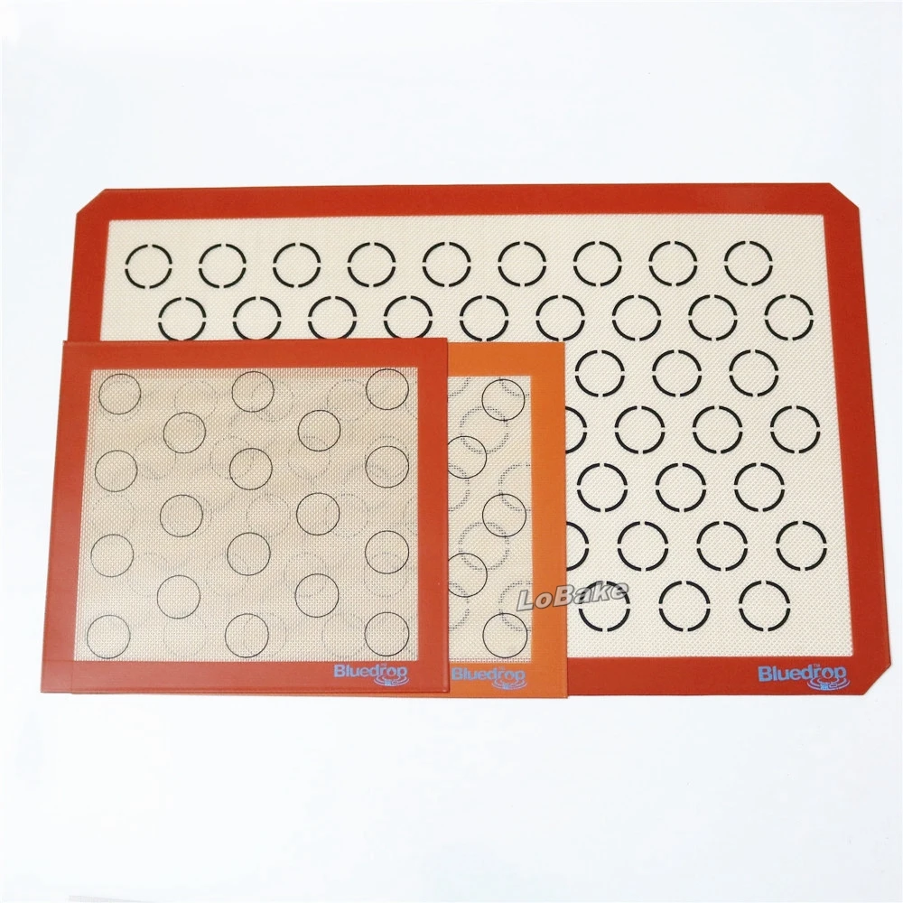 Free Shipping 3 Pcs/set Latest Non Stick Macarons Silicone Baking Liner