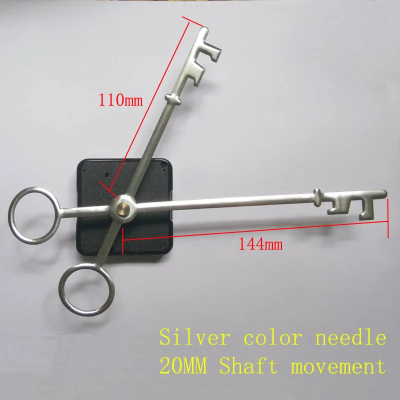 

Free shipping New Quartz Clock Movement for Clock Mechanism Repair DIY clock parts accessories shaft 20mm JX060-1