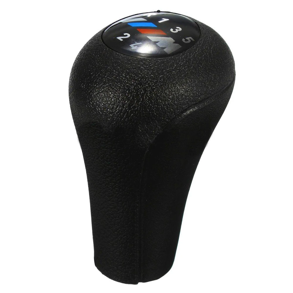 5 Speed Gear Knob Shift Stick Black For B*W 3/5 SERIES E30 E36 E46 5 E34 E39 X5in Gear Shift