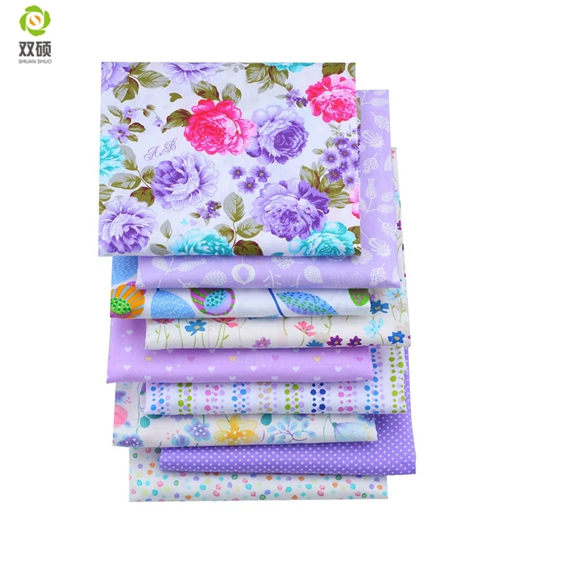 

Shuanshuo New Half Meter Twill Cotton Fabric Patchwork Cloth Of Handmade DIY Quilting Sewing Textile Material 160*50cm